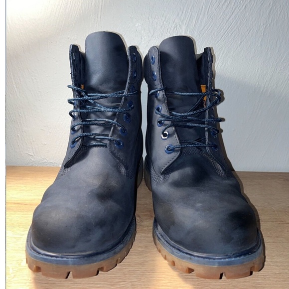 Men\'s Timberland Boots NAVY Blue - Size 10.5
